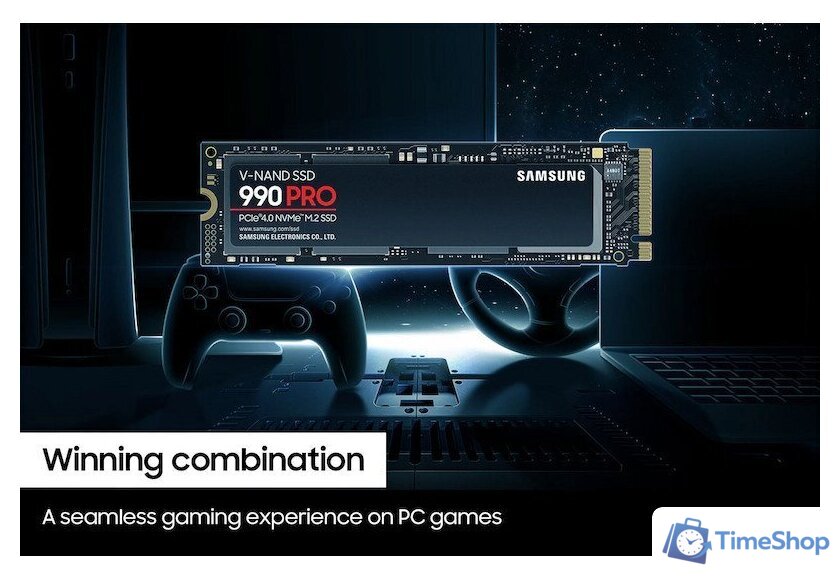 SSD Samsung 990 Pro 4TB MZ-V9P4T0BW - Изображение №6 — Интернет-магазин Time-Shop