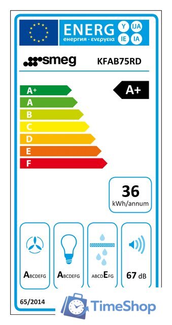 Кухонная вытяжка Smeg KFAB75RD - Изображение №5 — Интернет-магазин Time-Shop