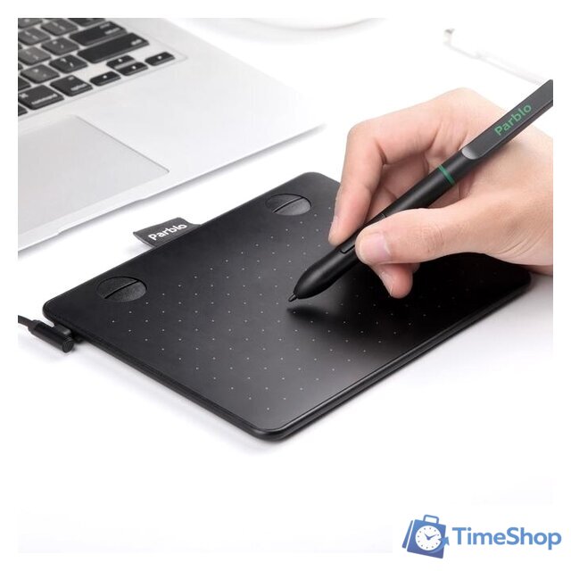 Графический планшет Parblo A640 (черный) - Изображение №8 — Интернет-магазин Time-Shop
