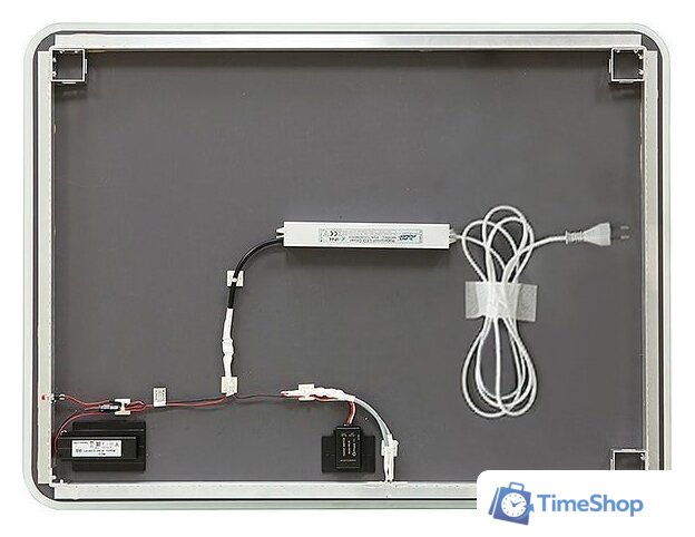  Алмаз-Люкс Зеркало с подсветкой и часами ЗП-65 80х60 - Изображение №5 — Интернет-магазин Time-Shop