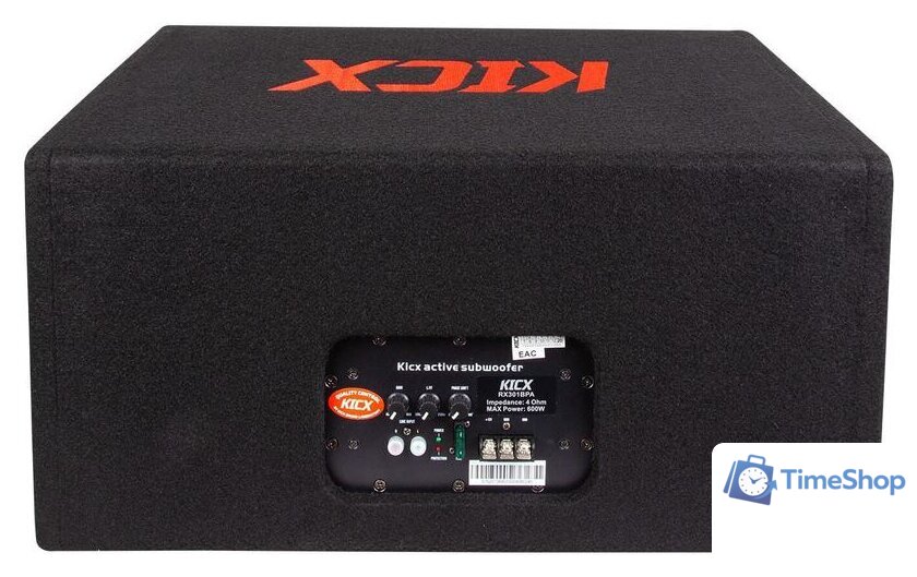 Корпусной активный сабвуфер KICX RX301BPA - Изображение №6 — Интернет-магазин Time-Shop