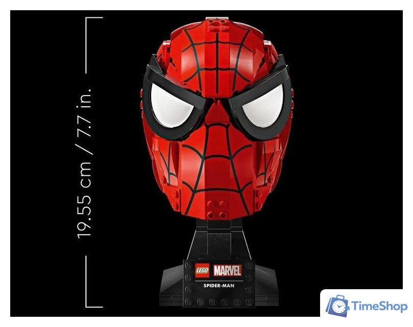Конструктор LEGO Super Heroes Marvel 76285 Маска Человека-Паука - Изображение №7 — Интернет-магазин Time-Shop
