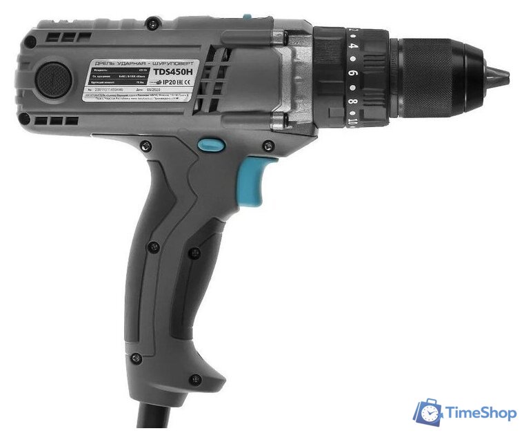 Ударная дрель-шуруповерт Tesla TDS450H 696687 - Изображение №4 — Интернет-магазин Time-Shop
