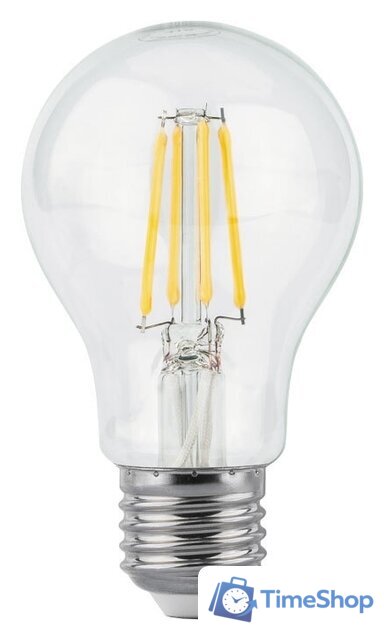 Светодиодная лампочка Gauss Filament A60 E27 10 Вт 2700 К 102802110 - Изображение №1 — Интернет-магазин Time-Shop