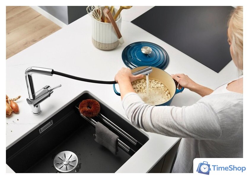 Кухонная мойка Blanco Etagon 500-U 527075 (мягкий белый) - Изображение №8 — Интернет-магазин Time-Shop