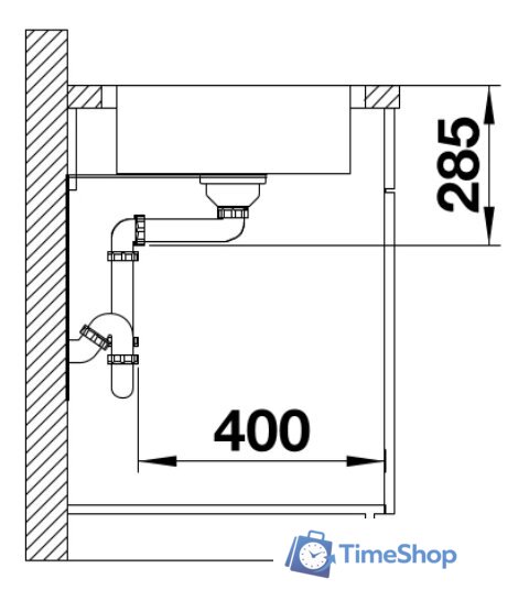 Кухонная мойка Blanco Lantos XL 6 S-IF Compact 523140 - Изображение №5 — Интернет-магазин Time-Shop