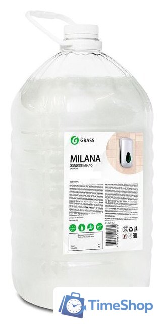 Grass Жидкое мыло Milana эконом 5 л - Изображение №1 — Интернет-магазин Time-Shop