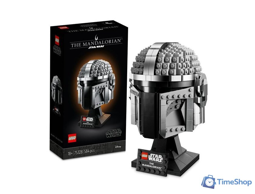 Конструктор LEGO Star Wars 75328 Шлем Мандалорца - Изображение №11 — Интернет-магазин Time-Shop