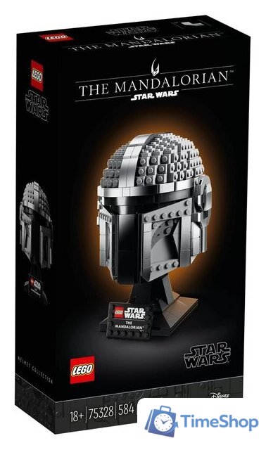 Конструктор LEGO Star Wars 75328 Шлем Мандалорца - Изображение №1 — Интернет-магазин Time-Shop