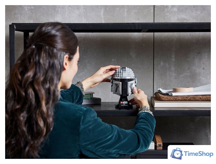 Конструктор LEGO Star Wars 75328 Шлем Мандалорца - Изображение №3 — Интернет-магазин Time-Shop