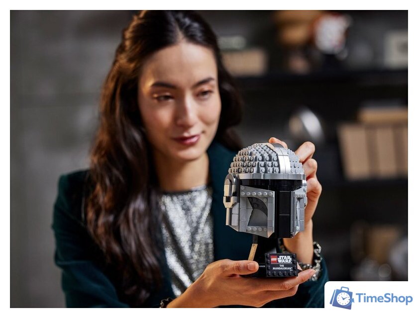 Конструктор LEGO Star Wars 75328 Шлем Мандалорца - Изображение №8 — Интернет-магазин Time-Shop