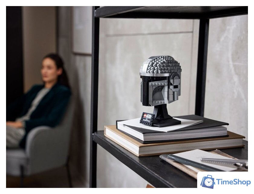 Конструктор LEGO Star Wars 75328 Шлем Мандалорца - Изображение №7 — Интернет-магазин Time-Shop