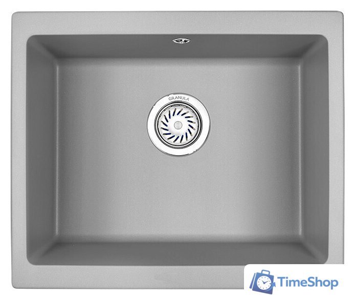 Кухонная мойка Granula GR-5551 (алюминиум) - Изображение №1 — Интернет-магазин Time-Shop