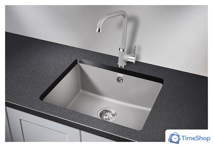 Кухонная мойка Granula GR-5551 (алюминиум) - Изображение №2 — Интернет-магазин Time-Shop
