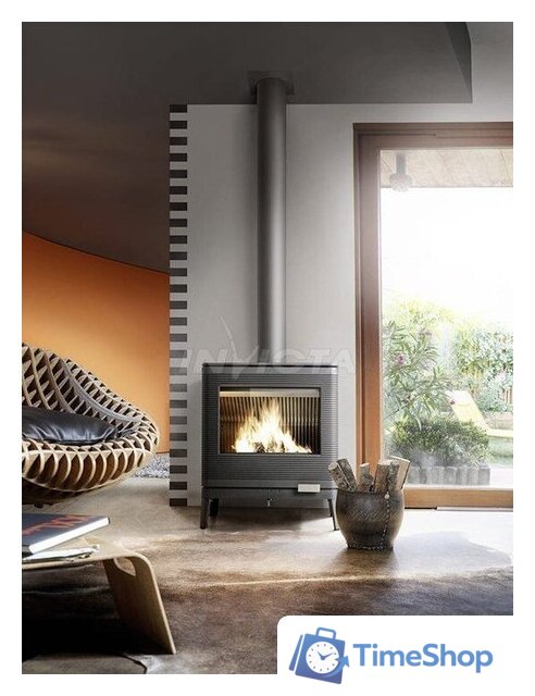 Свободностоящая печь-камин Invicta Kazan Antracyt 6104-44 - Изображение №2 — Интернет-магазин Time-Shop