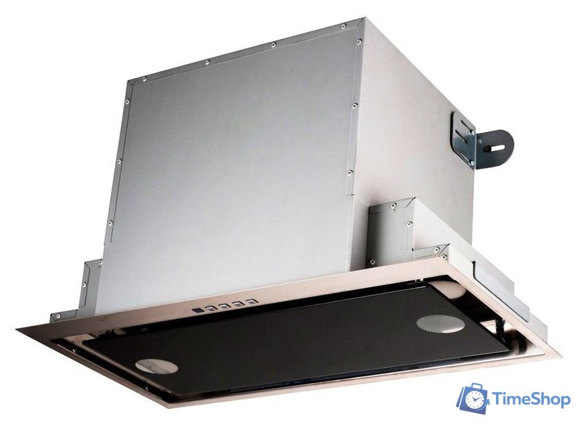 Кухонная вытяжка Akpo Neva Glass 60 WK-10 (черное стекло/нержавеющая сталь) - Изображение №1 — Интернет-магазин Time-Shop