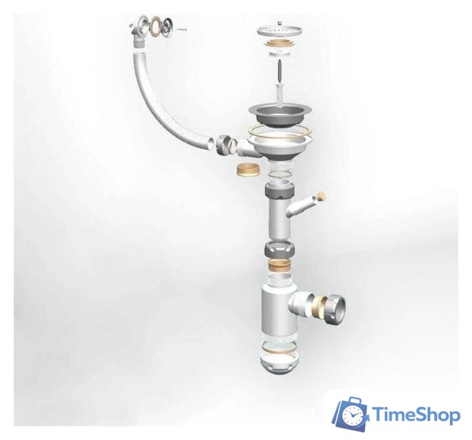 Кухонная мойка Gerhans В19 (графит) - Изображение №5 — Интернет-магазин Time-Shop