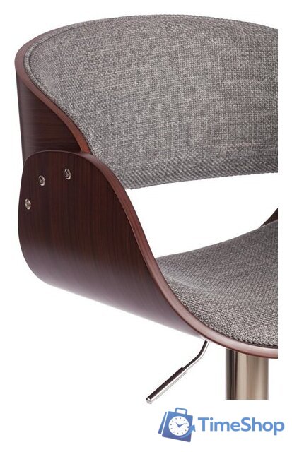 Стул TetChair Lando (серый/орех/хром) - Изображение №9 — Интернет-магазин Time-Shop