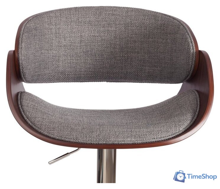 Стул TetChair Lando (серый/орех/хром) - Изображение №6 — Интернет-магазин Time-Shop