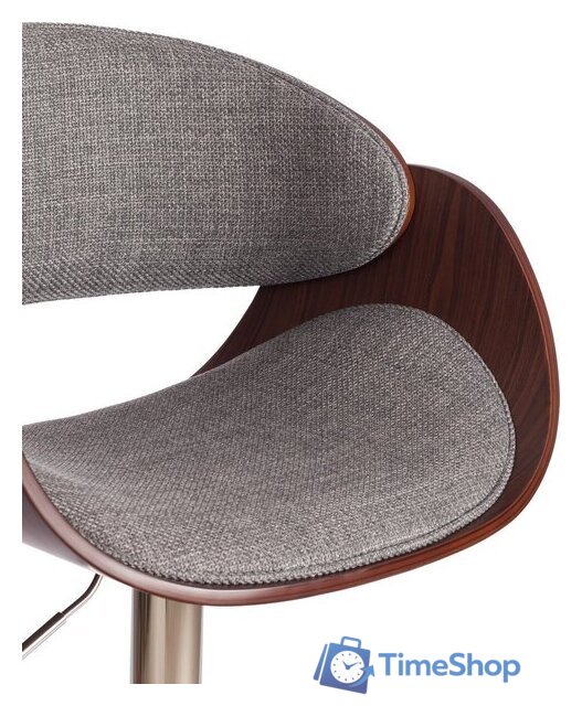 Стул TetChair Lando (серый/орех/хром) - Изображение №7 — Интернет-магазин Time-Shop