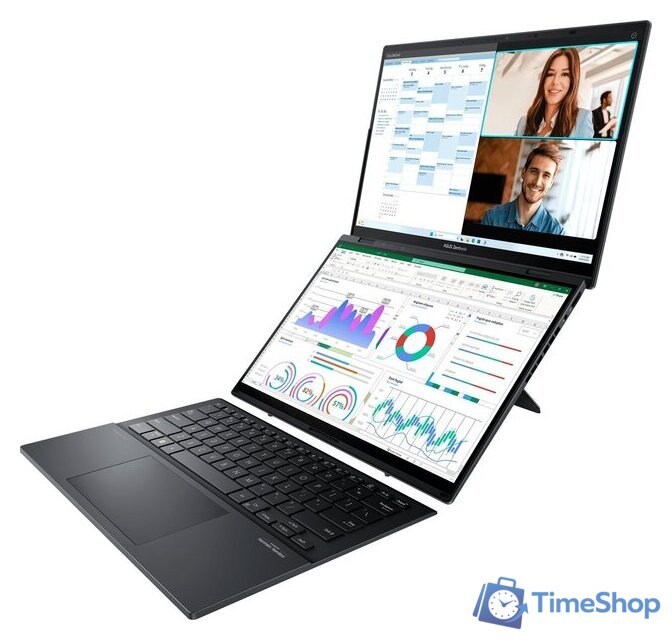 Рабочая станция ASUS Zenbook 14 Duo OLED UX8406CA-PZ267X - Изображение №6 — Интернет-магазин Time-Shop