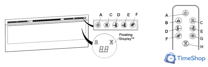 Электрокамин Dimplex Prism 50