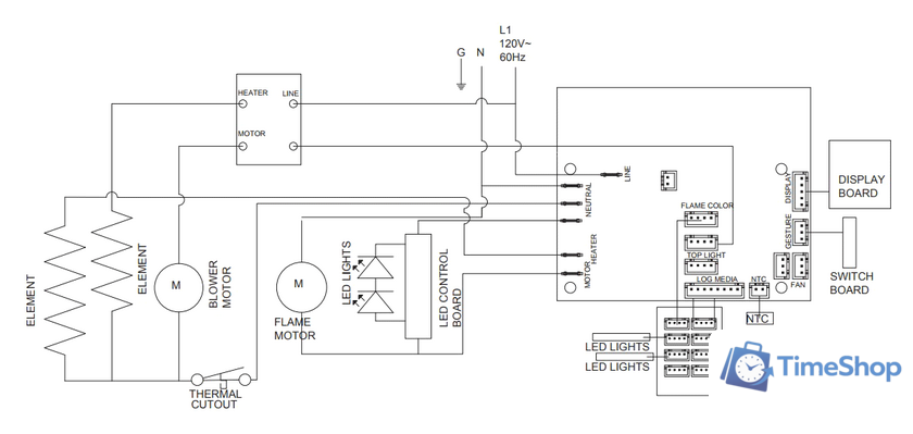 Электрокамин Dimplex Prism 50
