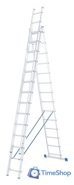 Лестница-стремянка СибрТех 97824 3x14 ступеней - Изображение №1 — Интернет-магазин Time-Shop