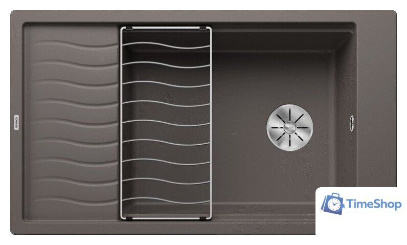Кухонная мойка Blanco Elon XL 8 S 527255 (вулканический серый) - Изображение №1 — Интернет-магазин Time-Shop
