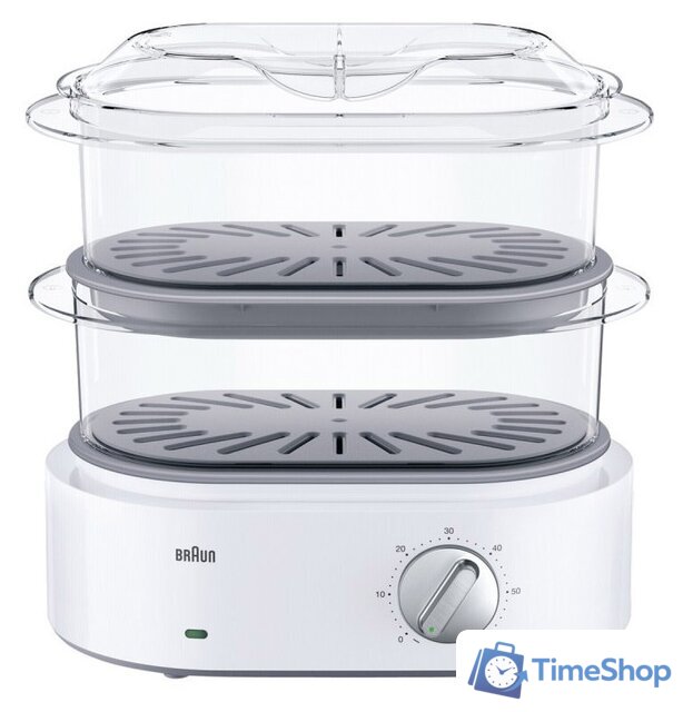 Пароварка Braun IdentityCollection FS 5100 WH - Изображение №1 — Интернет-магазин Time-Shop