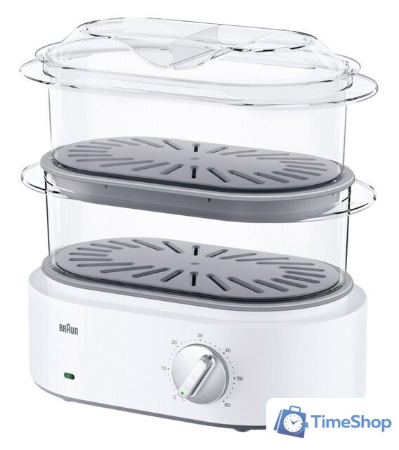 Пароварка Braun IdentityCollection FS 5100 WH - Изображение №2 — Интернет-магазин Time-Shop