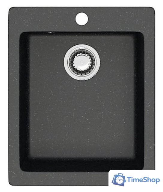 Кухонная мойка Teymi Helmi 50x42 T120104 (черный матовый) - Изображение №1 — Интернет-магазин Time-Shop