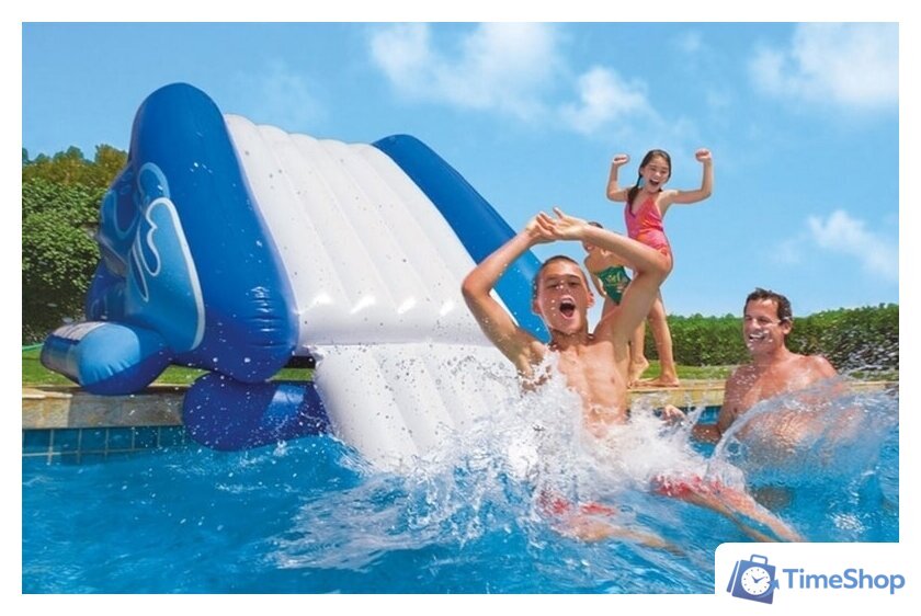 Надувной бассейн Intex Горка 58849 (333x206x117) - Изображение №2 — Интернет-магазин Time-Shop