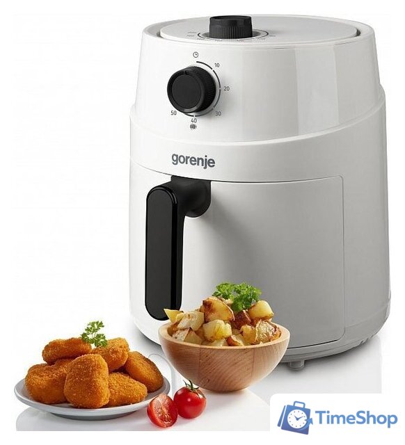Аэрогриль (аэрофритюрница) Gorenje AF1300XG - Изображение №6 — Интернет-магазин Time-Shop