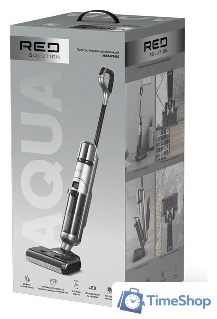 Вертикальный моющий пылесос RED Solution Aqua W3450 - Изображение №17 — Интернет-магазин Time-Shop