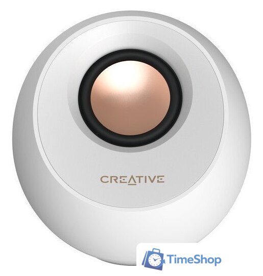 Акустика Creative Pebble Pro (белый) - Изображение №5 — Интернет-магазин Time-Shop