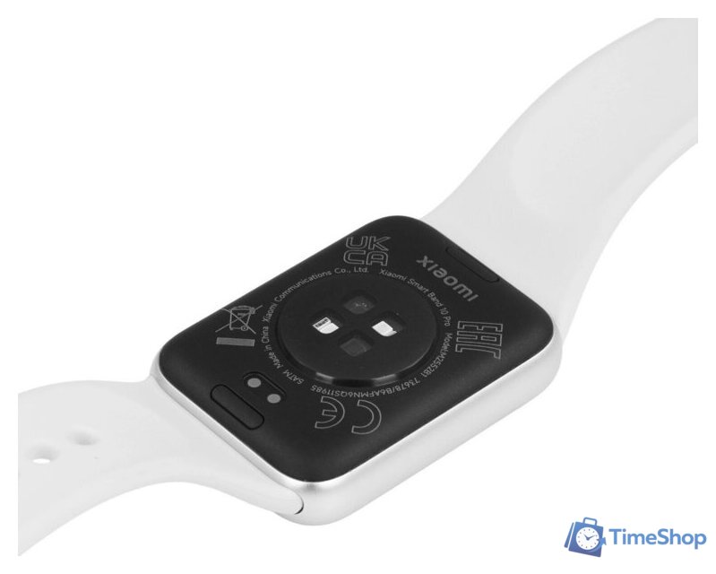 Фитнес-браслет Xiaomi Smart Band 10 Pro M2552B1 (серебристый, со светло-серым силиконовым ремешком, международная версия) - Изображение №7 — Интернет-магазин Time-Shop