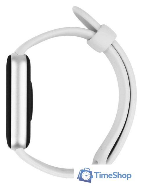 Фитнес-браслет Xiaomi Smart Band 10 Pro M2552B1 (серебристый, со светло-серым силиконовым ремешком, международная версия) - Изображение №4 — Интернет-магазин Time-Shop