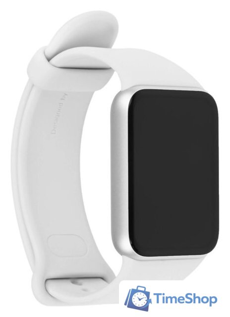 Фитнес-браслет Xiaomi Smart Band 10 Pro M2552B1 (серебристый, со светло-серым силиконовым ремешком, международная версия) - Изображение №3 — Интернет-магазин Time-Shop