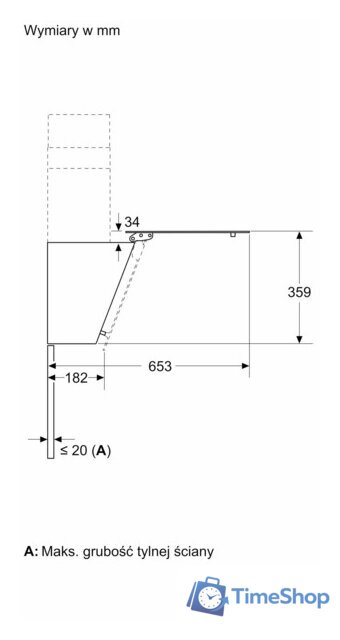 Кухонная вытяжка Bosch Serie 2 DWK65DK20 - Изображение №8 — Интернет-магазин Time-Shop