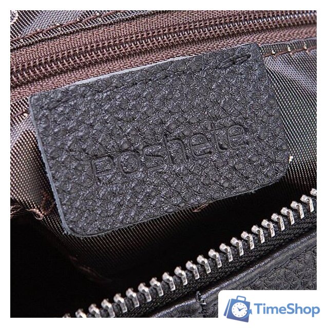 Женская сумка Poshete 845-SR20096OL-BLK (черный) - Изображение №7 — Интернет-магазин Time-Shop