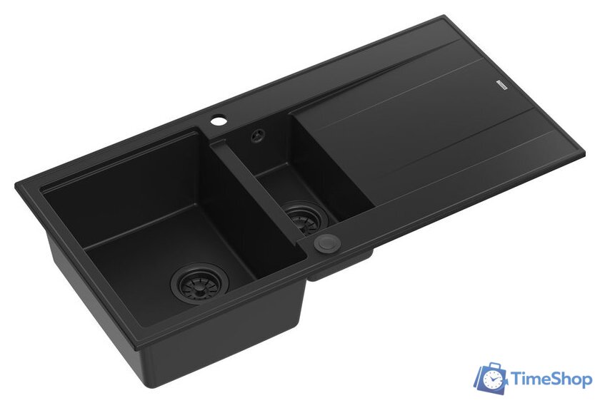 Кухонная мойка Quadron HQE510050U7_BLM_P2O - Изображение №1 — Интернет-магазин Time-Shop