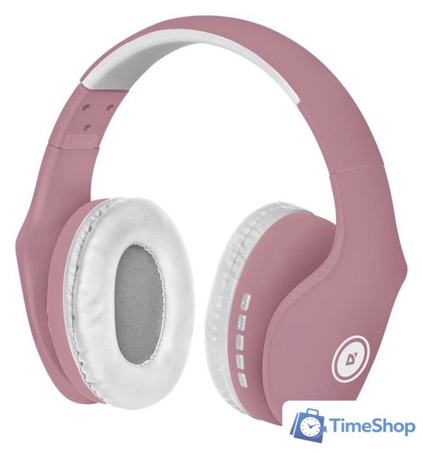 Наушники Defender FreeMotion B525 (розовый/белый) - Изображение №3 — Интернет-магазин Time-Shop