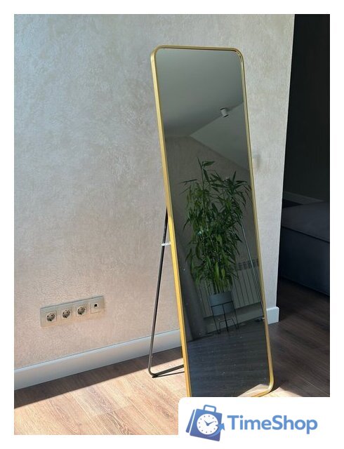 Зеркало EMZE Закругленные углы 45х150 DK0919.AUR (золото) - Изображение №3 — Интернет-магазин Time-Shop