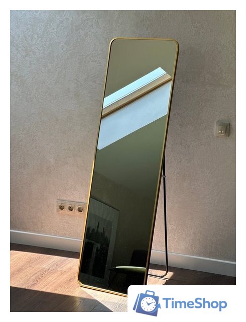 Зеркало EMZE Закругленные углы 45х150 DK0919.AUR (золото) - Изображение №2 — Интернет-магазин Time-Shop