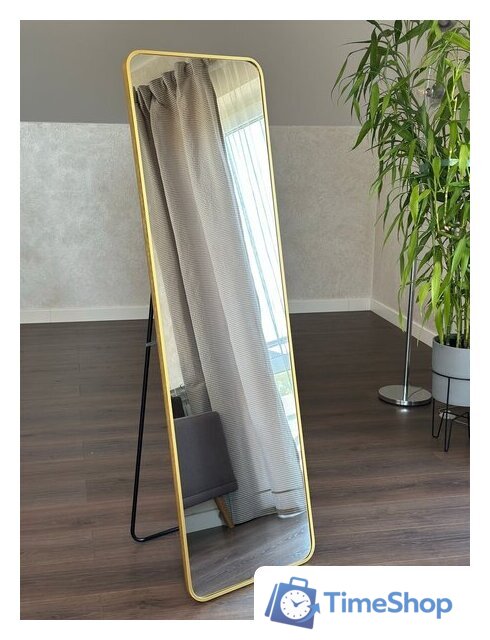 Зеркало EMZE Закругленные углы 45х150 DK0919.AUR (золото) - Изображение №8 — Интернет-магазин Time-Shop