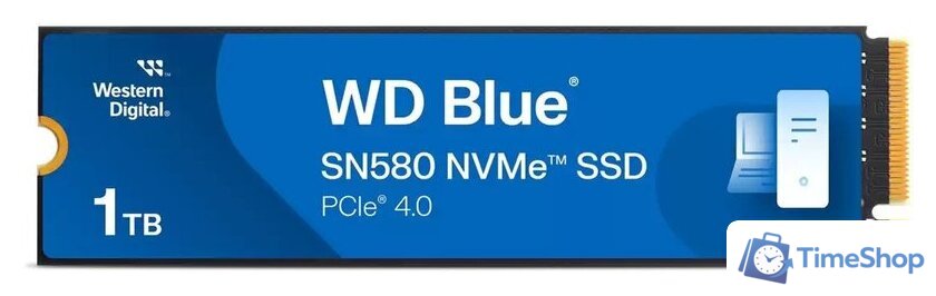 SSD WD Blue SN580 1TB WDS100T3B0E - Изображение №1 — Интернет-магазин Time-Shop
