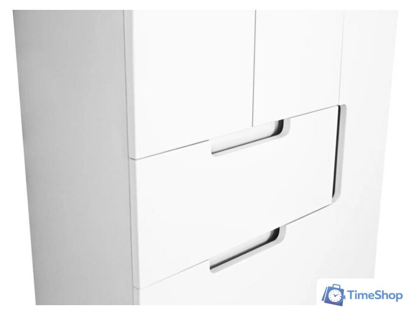  Style Line Шкаф-пенал Оптима 70 (напольный, корзина, отделение для халата) - Изображение №5 — Интернет-магазин Time-Shop