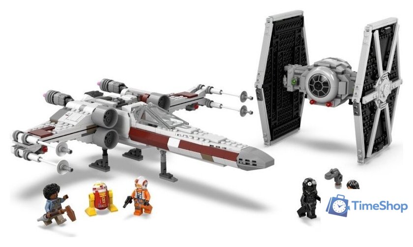Конструктор LEGO Star Wars 75393 Микс истребителей TIE и X-Wing - Изображение №3 — Интернет-магазин Time-Shop
