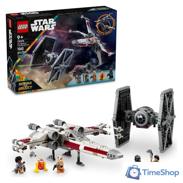 Конструктор LEGO Star Wars 75393 Микс истребителей TIE и X-Wing - Изображение №2 — Интернет-магазин Time-Shop